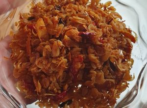 Foto resep Udang Rebon Cabai Bawang