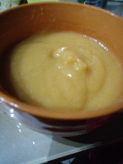 Una foto de Puré de calabacín olla gm g