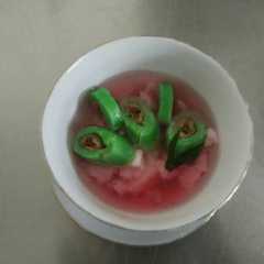 A picture of Pisang Ijo.