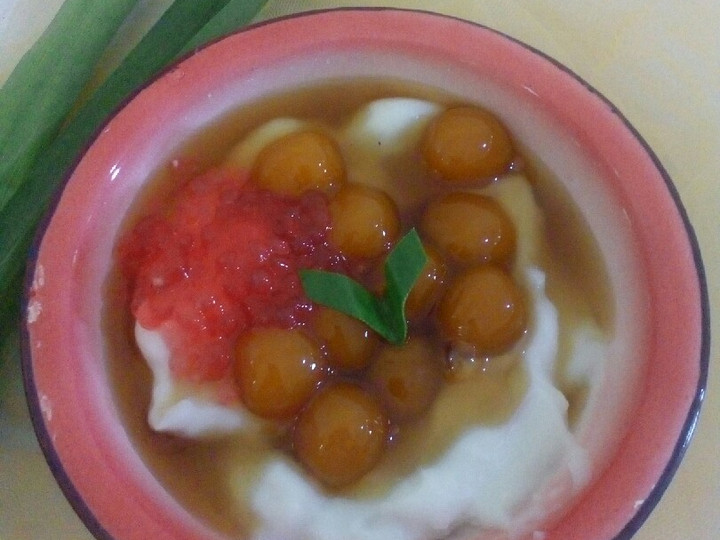 Resep Bubur Sumsum&amp;amp;Biji Salak Labu Kuning Anti Gagal