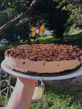 Tarta de mousse de dulce de leche