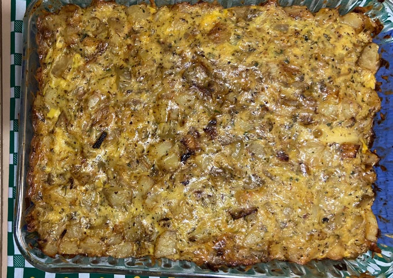 Tortilla de papas (a los 3 quesos)