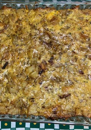 Una foto de Tortilla de papas (a los 3 quesos)