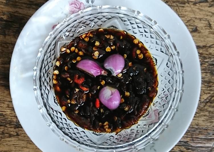 Sambel kecap sederhana