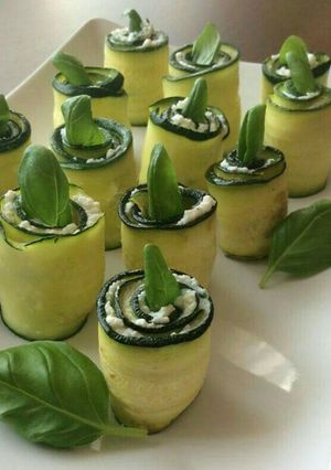 A picture of Zucchini Roll-Ups.