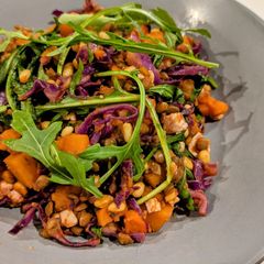 Warm Sweet Potato and Lentil Salad A picture of Warm Sweet Potato and Lentil Salad.