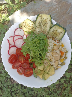 Una foto de Poke bowl mix