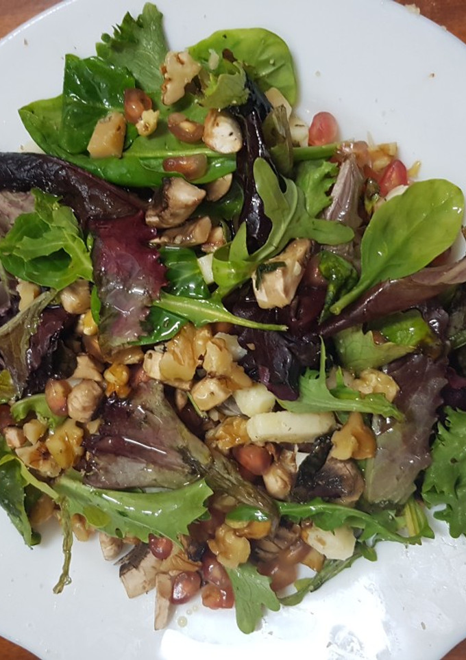 Una foto de Ensalada de otoño