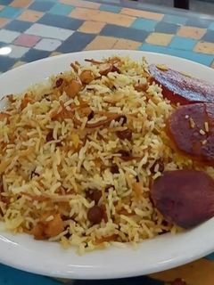 عکسی از دستور رشته پلو