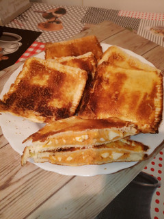 Una foto de Empanadas de pan Bimbo fácil