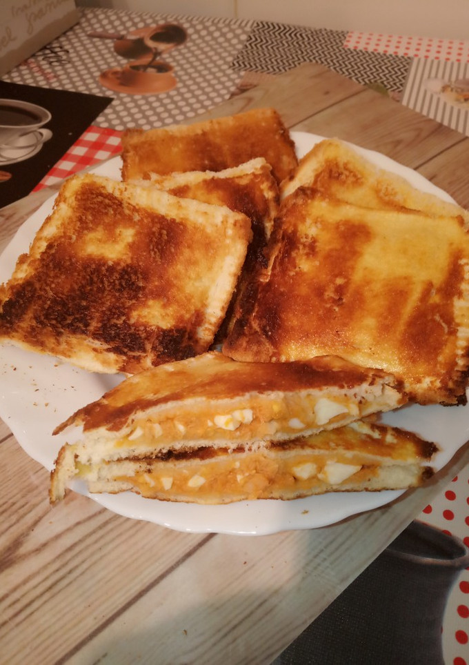 Una foto de Empanadas de pan Bimbo fácil
