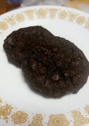 A picture of Double Chocolate Brownie Cookies.
