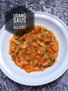 Foto resep Udang Saus Padang