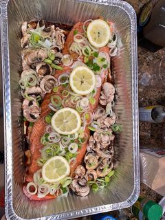 A picture of Easy salmon recipe.