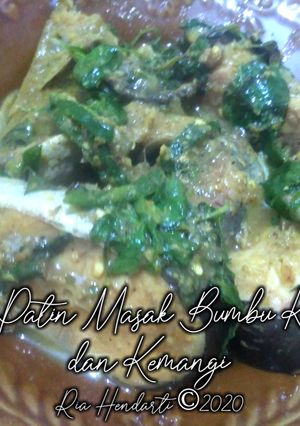 Foto resep Ikan Patin Masak Bumbu Kuning dan Kemangi