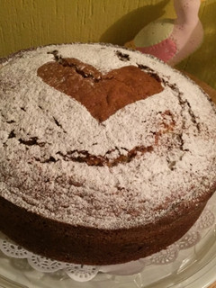 Una foto de Torta de zanahoria sencilla