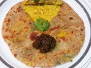 A picture of leftover moong