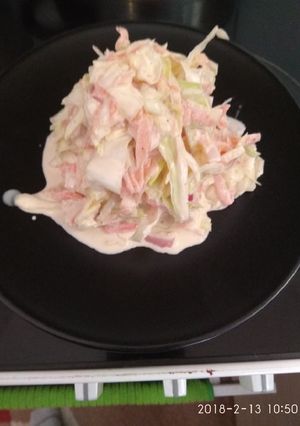 Φωτογραφία της συνταγής Σαλάτα Coleslaw με κοτόπουλο!!