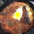 Bife de hígado a la criolla