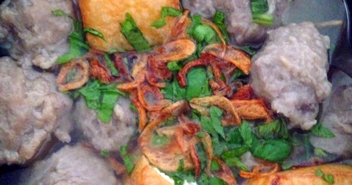 Indonesian Meat Ball Soup Bakso Recipe By Eggyputri Cookpad<script async src=