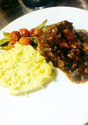 A picture of Creamy spaghetti squash.