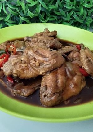 Foto resep Ayam lada hitam simpel (saori)