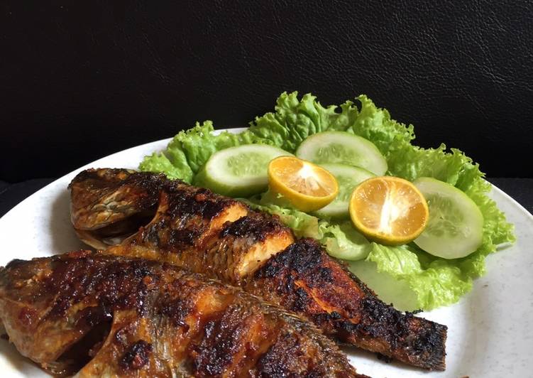 Ikan bakar pedas manis