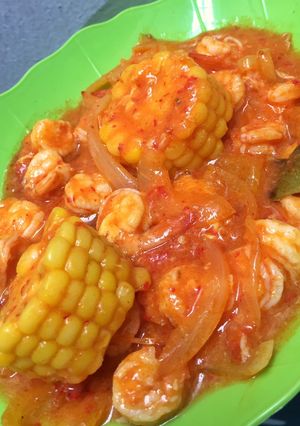 Foto resep Udang saus padang