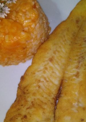 Foto de Filetes de Peixe Fritos