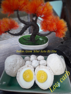 Foto resep Bakso Ayam Telur Keto