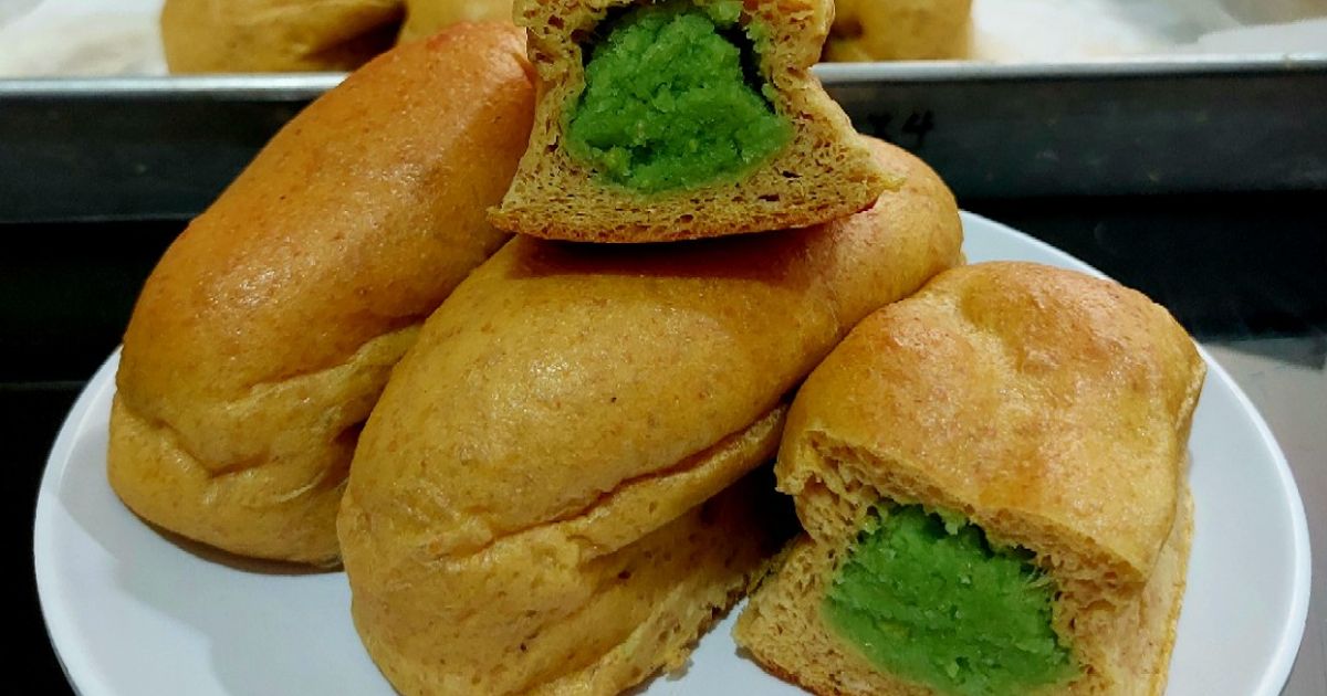 Anabolic Pandan Filling Buns |High Protein, Low Calorie, Sugar Free