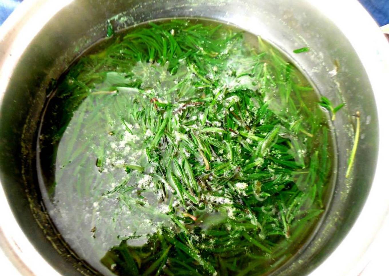 Romeritos con tequesquite receta prehispánica y vegana