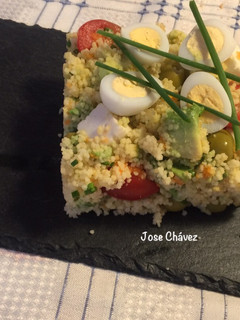 Una foto de Ensalada de Cous Cous