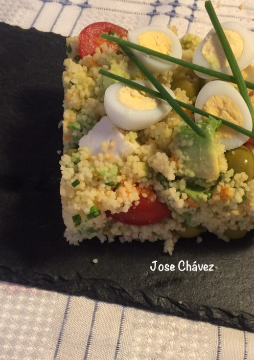 Una foto de Ensalada de Cous Cous