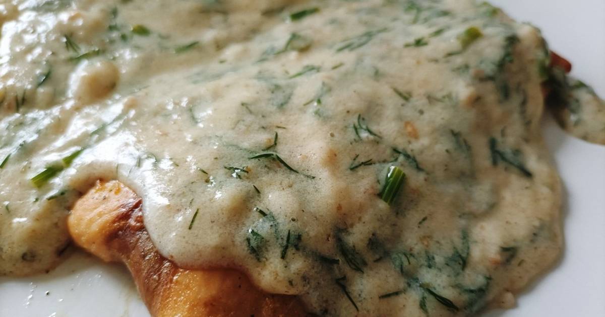 Salmon with Sauce Recipe by Happy Delicacies - Cookpad