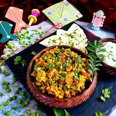 A picture of Kathiyawadi Khichdo.