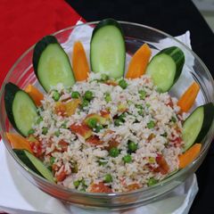 A picture of Rice Salad.