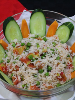 A picture of Rice Salad.