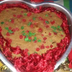 A picture of Left over biscuit cake.