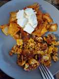 Chilaquiles rojos