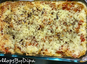 A picture of Nachos Casserole.