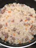 Risotto porri e salsiccia