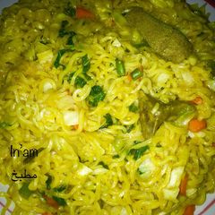 A picture of Simple veggie noodles.