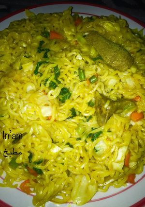 A picture of Simple veggie noodles.