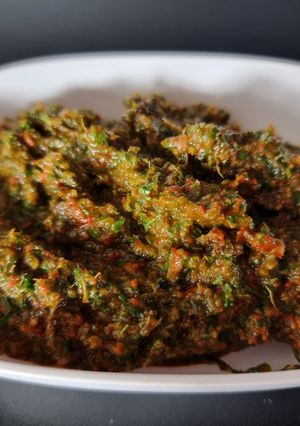 A picture of Multipurpose Masala paste chutney.