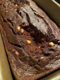 Dark Chocolate Peanut Butter Banana Bread - Gluten Free