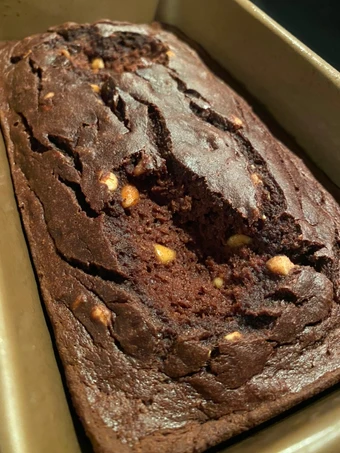 Simple Way Prepare Recipe Dark Chocolate Peanut Butter Banana Bread - Gluten Free that is Delicious, Addictive}