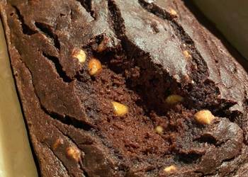 Easy Fast Cooking Dark Chocolate Peanut Butter Banana Bread  Gluten Free Delicious Steady