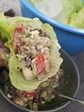 Wrap de alface