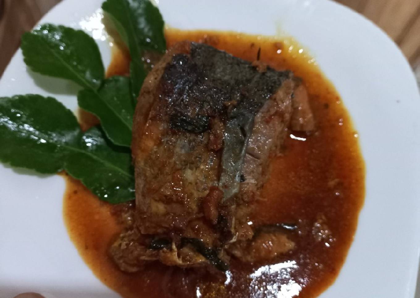 Salmon jawa masak kecap